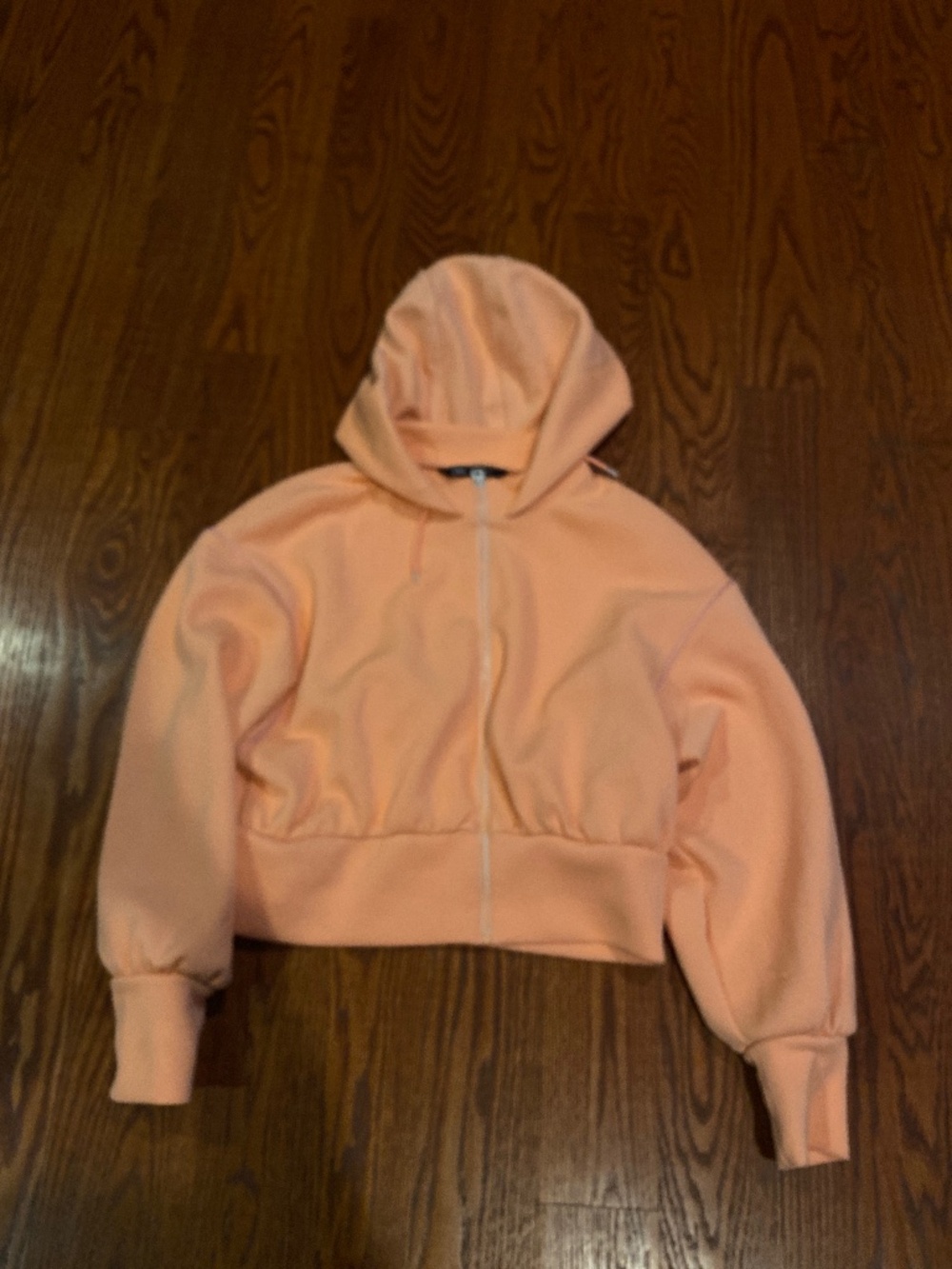 ZARA ZIPPERED HOODIE